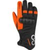 GUANTES BERING LADY ZEPHYR NEGRO NARANJA