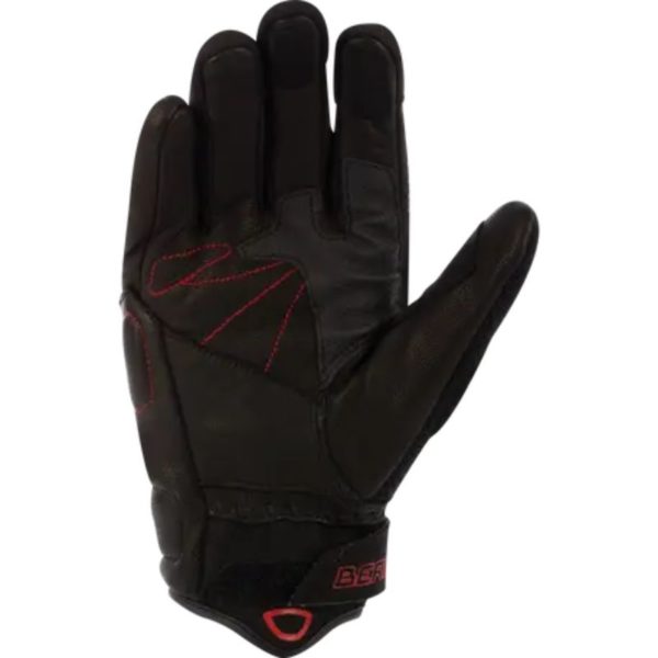 GUANTES BERING PLANET NEGRO BLANCO ROJO