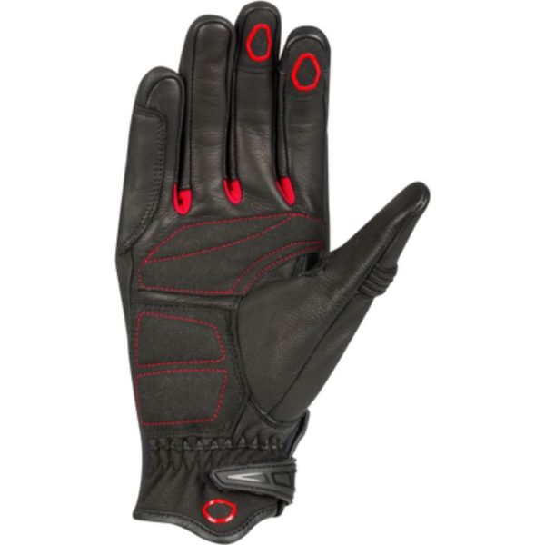 GUANTES BERING RADIAL NEGRO ROJO