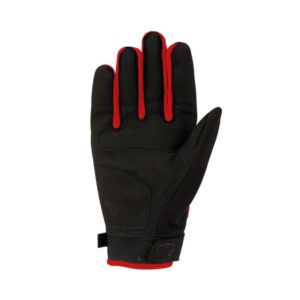 GUANTES BERING YORK NEGRO ROJO