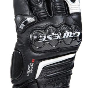 Guantes Dainese CARBON 4 LONG LADY LEATHER NEGRO NEGRO BLANCO