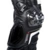 Guantes Dainese CARBON 4 LONG LADY LEATHER NEGRO NEGRO BLANCO - Imagen 3