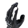Guantes Dainese CARBON 4 LONG LADY LEATHER NEGRO NEGRO BLANCO - Imagen 2