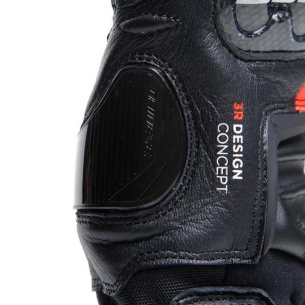 Guantes Dainese CARBON 4 SHORT LEATHER NEGRO NEGRO