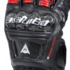 Guantes Dainese DRUID 4 LEATHER NEGRO LAVA-ROJO BLANCO - Imagen 6