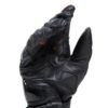 Guantes Dainese DRUID 4 LEATHER NEGRO LAVA-ROJO BLANCO - Imagen 4