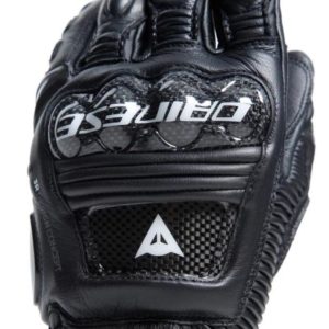 Guantes Dainese DRUID 4 LEATHER NEGRO NEGRO GRIS CARBÓN