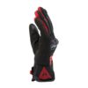 Guantes Dainese MIG 3 AIR TEX BLACK RED-LAVA - Imagen 6