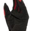 Guantes Dainese MIG 3 AIR TEX BLACK RED-LAVA - Imagen 2