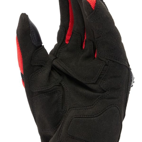 Guantes Dainese MIG 3 AIR TEX BLACK RED-LAVA