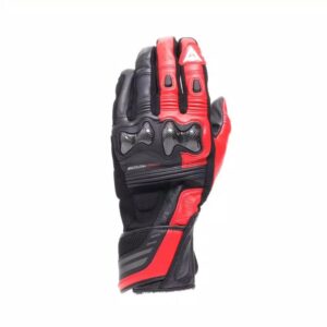 Guantes Dainese REACTO CARBON LONG BLACK RED-LAVA