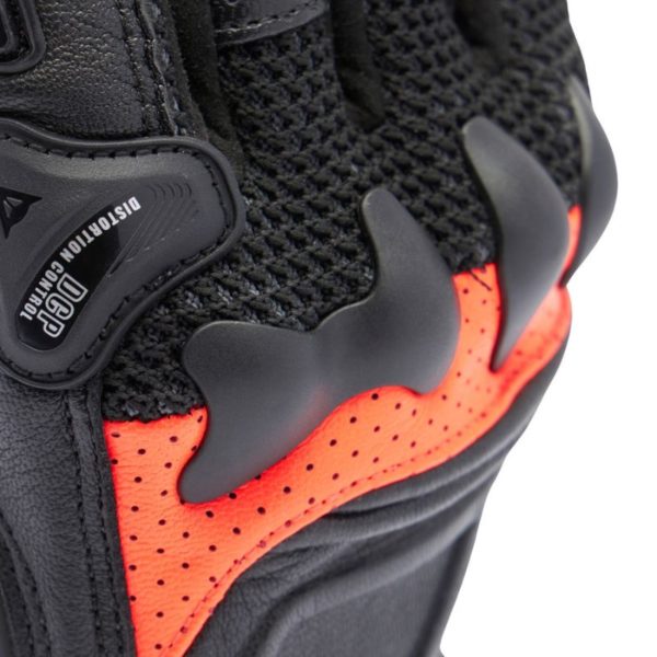 Guantes Dainese X-RIDE 2 ERGO-TEK BLACK RED-FLUO