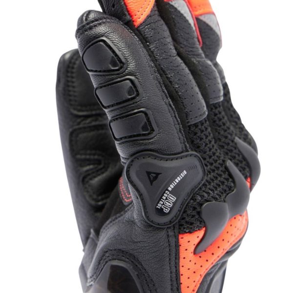 Guantes Dainese X-RIDE 2 ERGO-TEK BLACK RED-FLUO