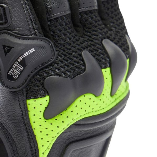 Guantes Dainese X-RIDE 2 ERGO-TEK BLACK YELLOW-FLUO