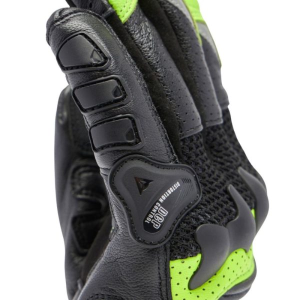 Guantes Dainese X-RIDE 2 ERGO-TEK BLACK YELLOW-FLUO