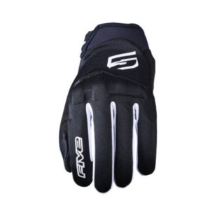 GUANTES FIVE GLOBE EVO WOMAN NEGRO BLANCO