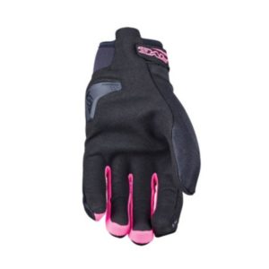 GUANTES FIVE GLOBE EVO WOMAN NEGRO ROSA