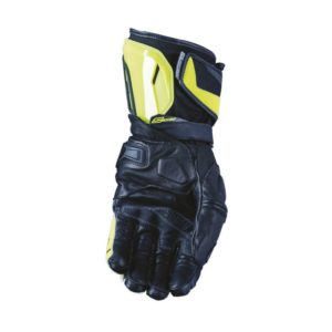 GUANTES FIVE RFX WP NEGRO AMARILLO FLUOR