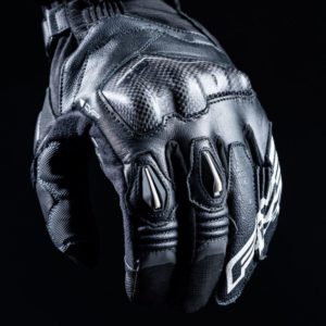 GUANTES FIVE RFX WP NEGRO AMARILLO FLUOR