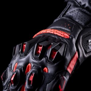 GUANTES FIVE RFX3 EVO NEGRO ROJO