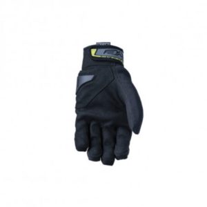 GUANTES FIVE RS WP NEGRO AMARILLO FLUOR