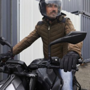 GUANTES FIVE RS WP NEGRO AMARILLO FLUOR