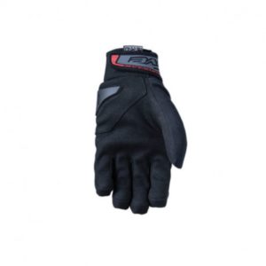 GUANTES FIVE RS WP NEGRO ROJO