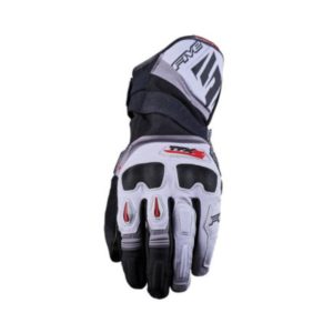 GUANTES FIVE TFX2 WP GRIS GRIS  ROJO