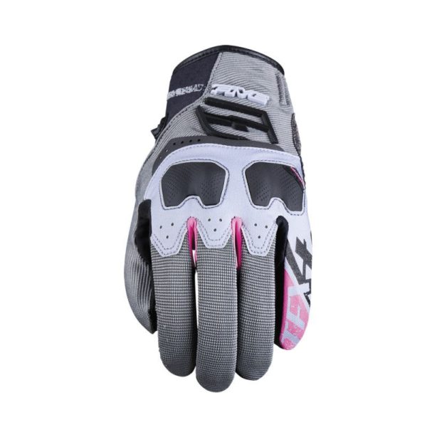 GUANTES FIVE TFX4 WOMAN GRIS ROSA