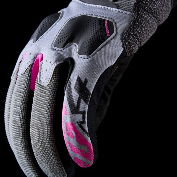 GUANTES FIVE TFX4 WOMAN GRIS ROSA