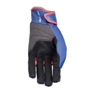 GUANTES FIVE TFX5 GRIS AZUL ROJO