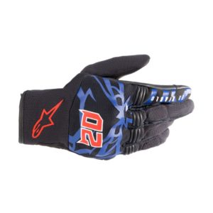 Guantes FQ20 COPPER BLACK BLUE BRIGHT RED