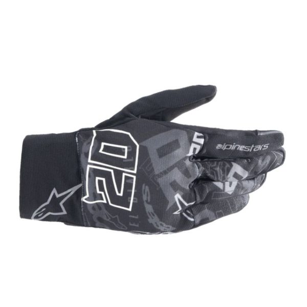 Guantes FQ20 REEF BLACK TAR GRAY BRIGHT RED