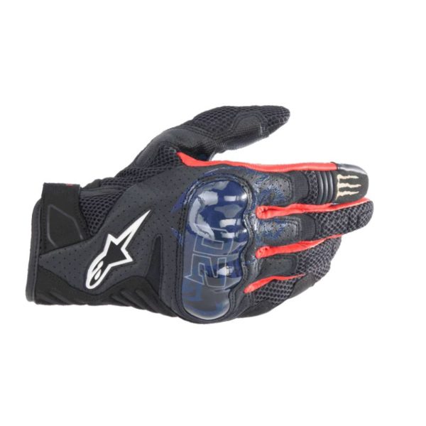 Guantes FQ20 SMX-1 AIR V2 MONSTER BLACK BLUE BRIGHT RED GREEN