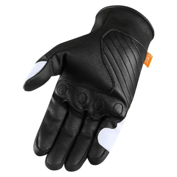 Guantes Icon CONTRA2 BLANCO