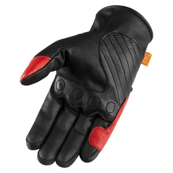 Guantes Icon CONTRA2 ROJO