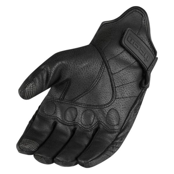 Guantes Icon PERSECUCIÓN NEGRO