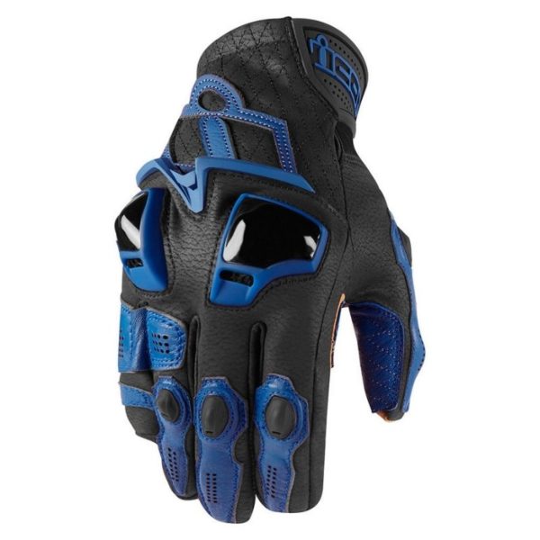 Guantes Icon SHORT HYPERSPORT AZUL