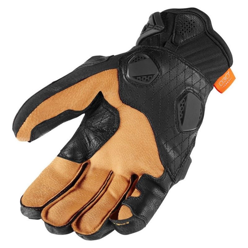 Guantes Icon SHORT HYPERSPORT NEGRO - Cano Sport