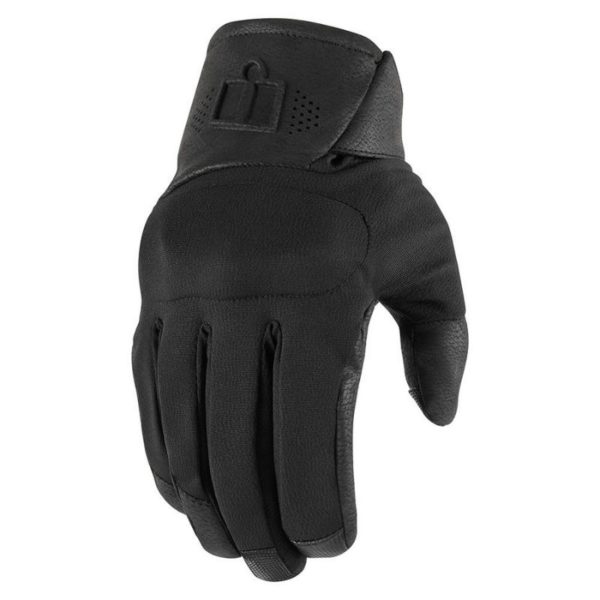 Guantes Icon TARMAC2 NEGRO