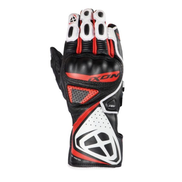 Guantes Ixon GP5 AIR BLACK WHITE RED