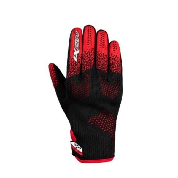 Guantes IXON IXFLOW KNIT BLACK RED