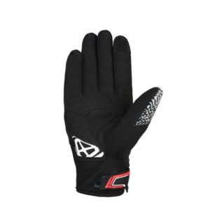 Guantes IXON IXFLOW KNIT BLACK WHITE