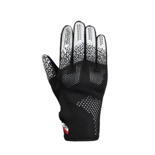 Guantes IXON IXFLOW KNIT BLACK WHITE