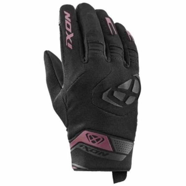 Guantes IXON MIG 2 L BLACK BURGUNDY