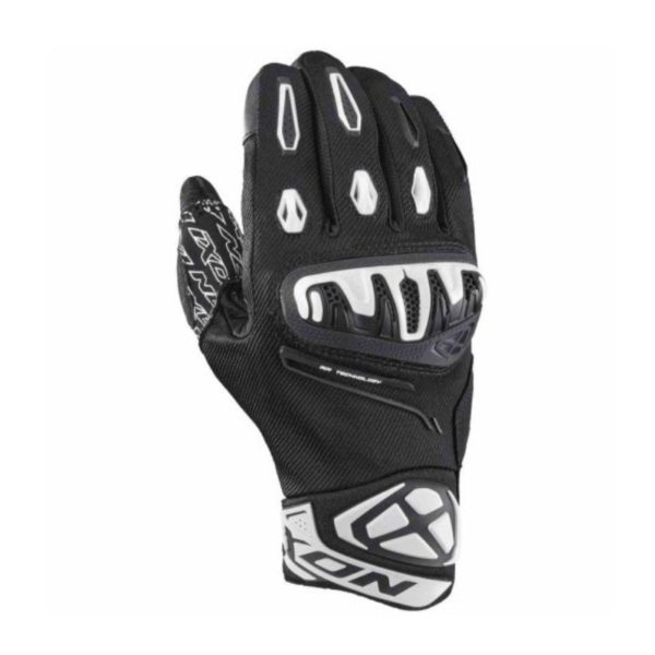 Guantes IXON  MIRAGE AIR BLACK WHITE