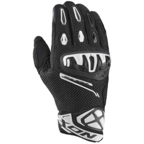 Guantes IXON  MIRAGE AIRFLOW BLACK WHITE