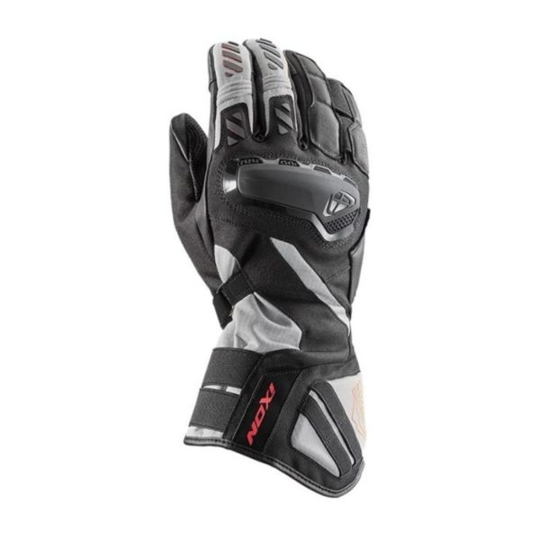 Guantes IXON  MS DRAKKAR BLACK GREY RED