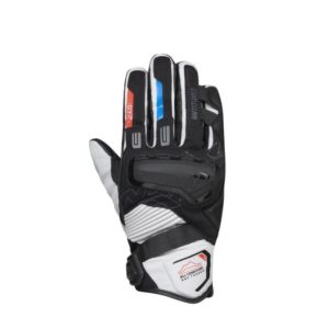Guantes IXON MS SKEID BLACK GREY RED