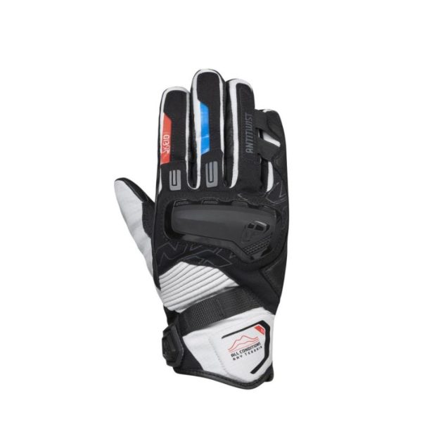 Guantes IXON MS SKEID BLACK GREY RED